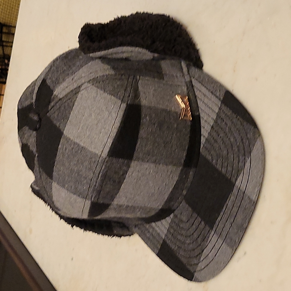 Melin Brand The Lumberjack adjustable winter hat cotton and sherpa